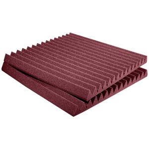 Auralex 2SF22BUR_HP akoestische isolatie Bordeaux rood 5,08 cm 12 stuk(s)