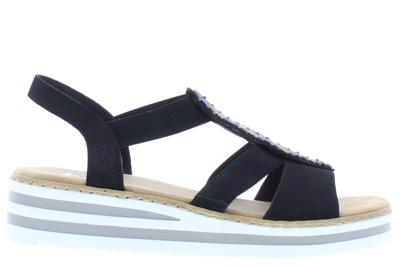 Rieker V02C1-00 Schwarz Zwart 