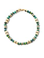 LUIS MORAIS bracelet en or 14 ct serti de malachite - thumbnail