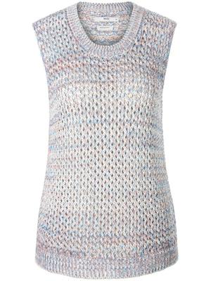 Slip-over ajourmotief Van Brax Feel Good blauw