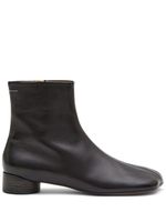 MM6 Maison Margiela bottines Anatomic en cuir 35 mm - Noir