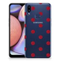 Samsung Galaxy A10s Siliconen Case Cherries