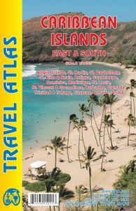 Wegenatlas Travel Atlas Caribbean Island East Half | ITMB