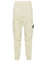 Stone Island pantalon cargo à patch Compass - Vert