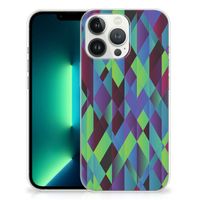 iPhone 13 Pro Max TPU Hoesje Abstract Green Blue