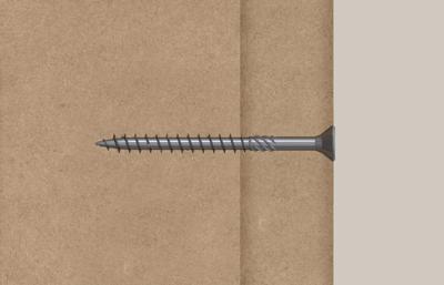 Fischer 660206 MDF-schroeven 4 mm 50 mm T Galvanisch verzinkt 200 stuk(s)