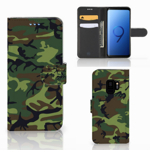 Samsung Galaxy S9 Telefoon Hoesje Army Dark