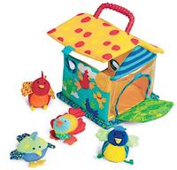 Manhattan Toy speelhuis vogels junior 20 cm polyester 5 delig