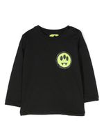 Barrow kids logo-print cotton T-shirt - Noir