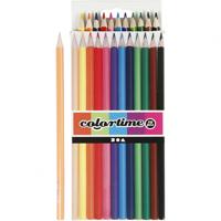 Colortime kleurpotloden 3 mm vulling multicolor 12 stuks