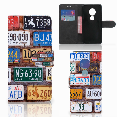 Motorola Moto G7 Play Telefoonhoesje met foto Kentekenplaten Motorola Moto G7 Play Telefoonhoesje met foto Kentekenplaten