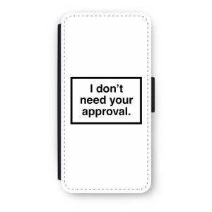 Don't need approval: iPhone 8 Flip Hoesje