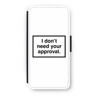 Don't need approval: iPhone 8 Flip Hoesje - thumbnail