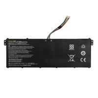 Green Cell AC14B3K AC14B7K AC14B8K AC72 Laptopaccu 15.2 V 2100 mAh Acer - thumbnail