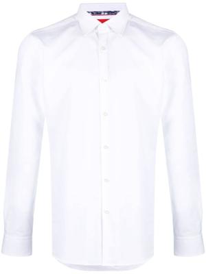 HUGO Koey katoenen overhemd - Wit