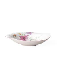 Villeroy en Boch Mariefleur Basic Serve and Salad diepe schaal, schaal voor bijgerechten en salades, 29 cm, premium porselein, wit/kleurrijk
