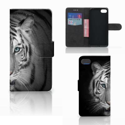 Huawei Y5 2018 Telefoonhoesje met Pasjes Tijger