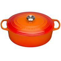 LE CREUSET - Signature - Braadpan ovaal 29cm 4,70l Oranjerood - thumbnail