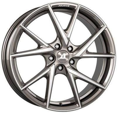 ALUTEC ADX.01 metallic-Platinaum frontGepolijst