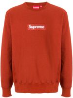 Supreme box logo sweatshirt - Rouge