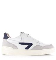 Hub Hub - Court | White/Blue/Ice/Ivory Wit Leer Lage sneakers Heren