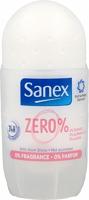 Sanex Zero% Sensitive No Parfume Vrouwen Rollerdeodorant 50 ml