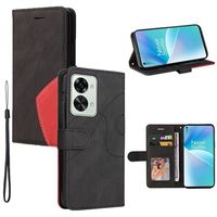 Bi-Color Series OnePlus Nord 2T Wallet Case - Zwart - thumbnail