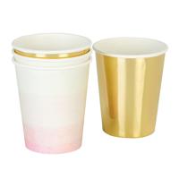 We Heart Pink bekertjes (12st) Talking Tables