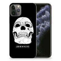 Silicone Back Case Apple iPhone 11 Pro Skull Eyes