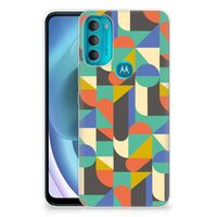 Motorola Moto G71 5G TPU bumper Funky Retro - thumbnail