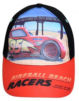 Disney pet Cars jongens textiel rood/zwart maat 52