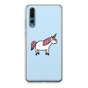 Eenhoorn: Huawei P20 Pro Transparant Hoesje