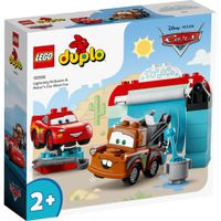 Lego Duplo 10996 Disney Cars Bliksem McQueen + Takel Wasstraat - thumbnail