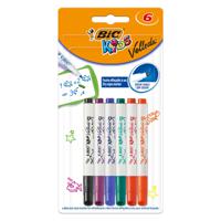 BIC Velleda Whiteboard Markers, 6st. - thumbnail