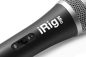 IK Multimedia iRig Mic Zwart Microfoon voor mobiele telefoons/smartphones