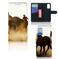 Samsung Galaxy A32 4G Telefoonhoesje met Pasjes Design Cowboy