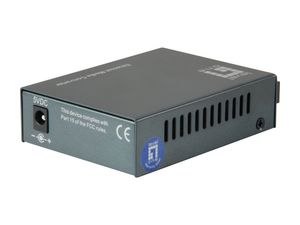 LevelOne FVT-1102 netwerk media converter 100 Mbit/s 1310 nm Single-mode Zwart