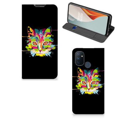 OnePlus Nord N100 Magnet Case Cat Color OnePlus Nord N100 Magnet Case Cat Color