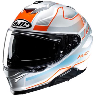 HJC i71 Iorix, Integraalhelm, Wit Oranje