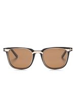 TOM FORD Eyewear lunettes de vue à monture carrée - Marron