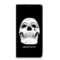 Mobiel BookCase Nokia G22 Skull Eyes