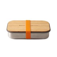 black+blum BAM-SB003 Voorraaddoos Rechthoekig Doos Oranje, Zilver, Hout 1 stuk(s) - thumbnail