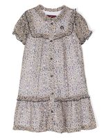 Aigner Kids robe volantée à pois - Multicolore