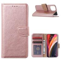 Bookcase iPhone 12 | 12 Pro Rose met Standaard