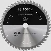 Bosch Accessories Bosch 2608837683 Hardmetaal-cirkelzaagblad 165 x 15.875 mm Aantal tanden: 48 1 stuk(s) - thumbnail