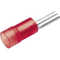 Cimco 180227 Stiftkabelschoen 10 mm² Deels geïsoleerd Rood 1 stuk(s)