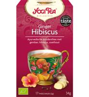 Yogi Tea Yogi Tea Ginger Hibiscus Bio (17st)