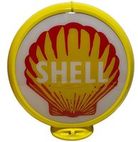 Shell Logo (Early) Benzine Pomp Bol - Kunststof Lenzen - thumbnail