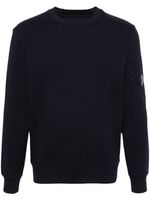 C.P. Company sweat Diagonal Raised en polaire - Bleu - thumbnail