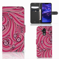 Huawei Mate 20 Lite Hoesje Swirl Pink